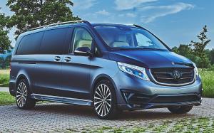 Mercedes-Benz V250 BlueTEC Black Crystal in Black by Larte Design (Selenite Grey Matallic) (W447) '2018